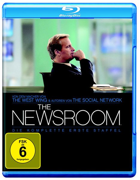 Newsroom Season 1 (Blu-ray), 4 Blu-ray Discs