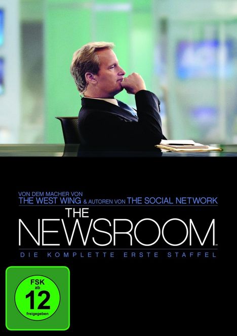 Newsroom Season 1, 4 DVDs