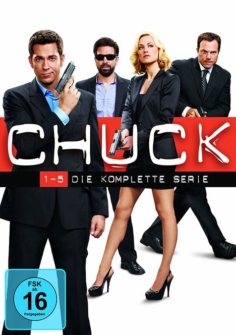 Chuck (Komplette Serie), 23 DVDs