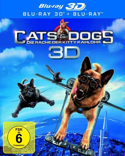 Cats &amp; Dogs: Die Rache der Kitty Kahlohr (3D Blu-ray), Blu-ray Disc