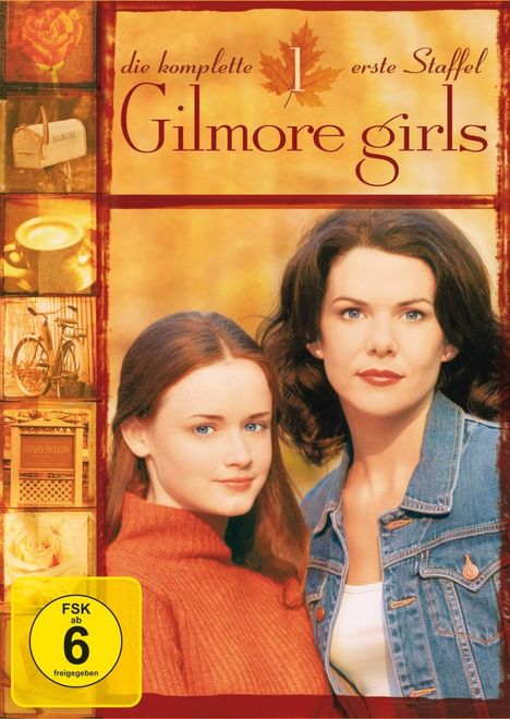 Gilmore Girls Season 1, 6 DVDs