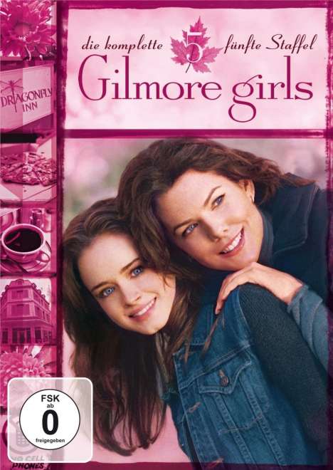 Gilmore Girls Season 5, 6 DVDs