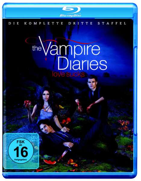 The Vampire Diaries Staffel 3 (Blu-ray), 4 Blu-ray Discs