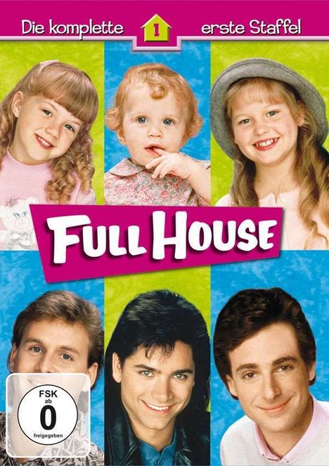 Full House Season 1, 5 DVDs