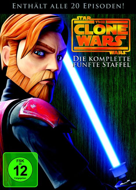 Star Wars: The Clone Wars Season 5, 4 DVDs