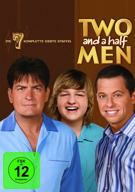 Two And A Half Men Season 7, 4 DVDs