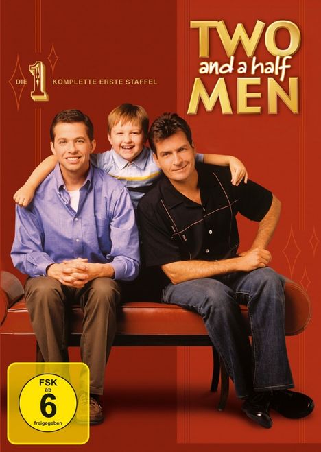 Two And A Half Men Season 1, 4 DVDs