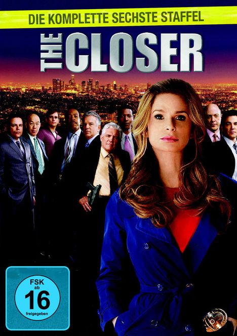 The Closer Season 6, 3 DVDs