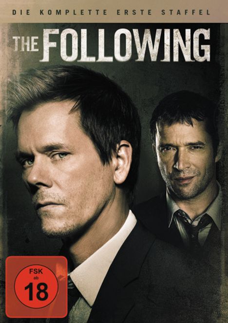 The Following Season 1, 4 DVDs