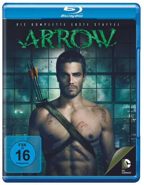 Arrow Staffel 1 (Blu-ray), 4 Blu-ray Discs