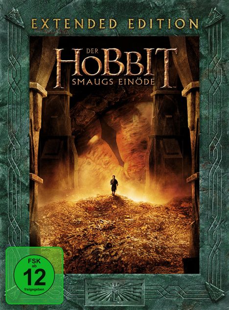 Der Hobbit: Smaugs Einöde (Extended Edition), 5 DVDs