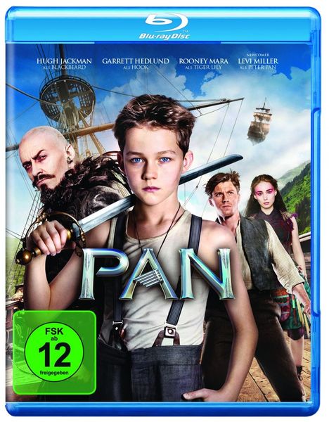 Pan (Blu-ray), Blu-ray Disc