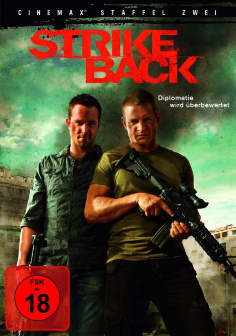 Strike Back Season 2, 4 DVDs