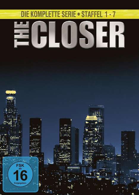 The Closer (Komplette Serie), 28 DVDs