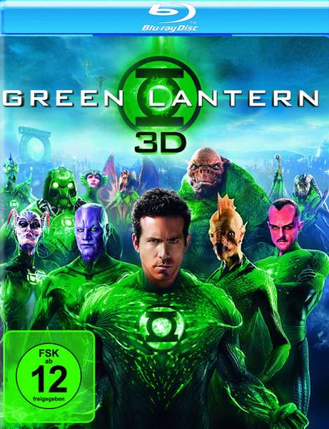 Green Lantern (3D Blu-ray), Blu-ray Disc