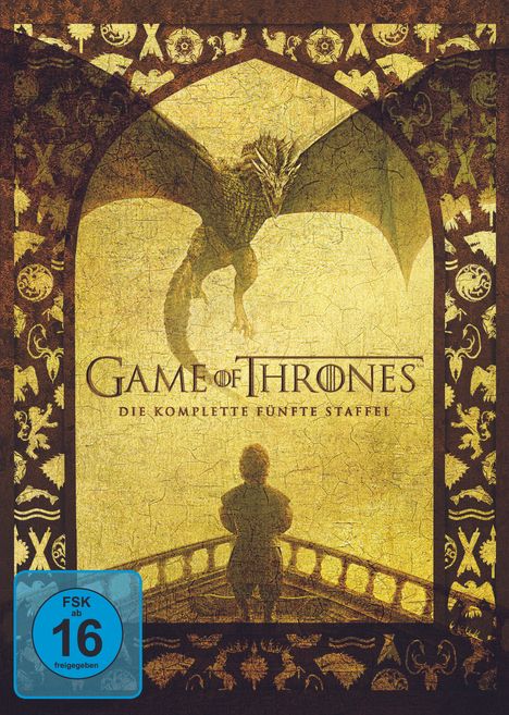 Game of Thrones Season 5, 5 DVDs
