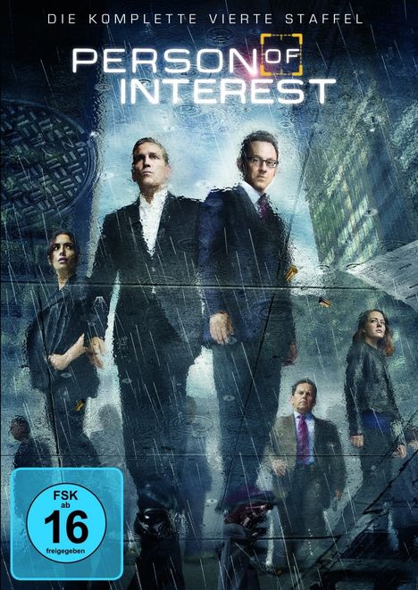 Person Of Interest Staffel 4, 6 DVDs