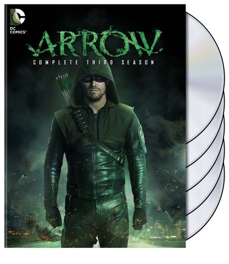 Arrow Staffel 3, 5 DVDs