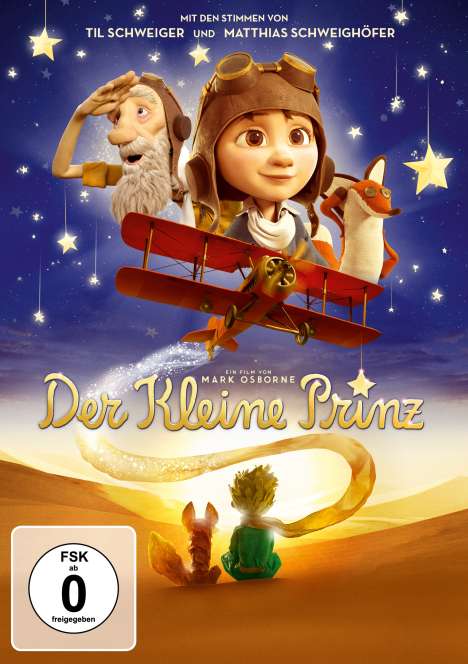 Der kleine Prinz (2015), DVD