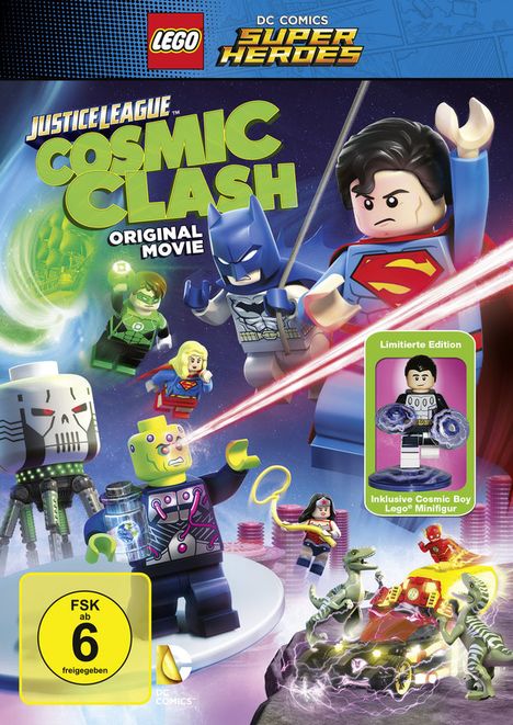 LEGO DC Comics Super Heroes - Gerechtigkeitsliga: Cosmic Clash, DVD