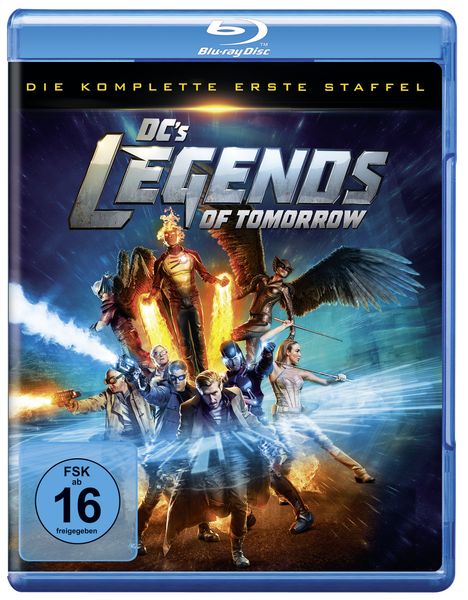 DC's Legends of Tomorrow Staffel 1 (Blu-ray), 3 Blu-ray Discs