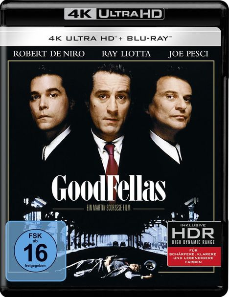GoodFellas (Ultra HD Blu-ray &amp; Blu-ray), 1 Ultra HD Blu-ray und 1 Blu-ray Disc
