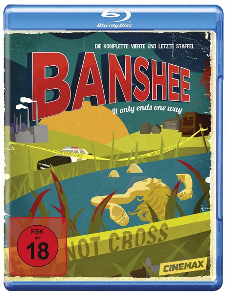 Banshee Season 4 (finale Staffel) (Blu-ray), 3 Blu-ray Discs