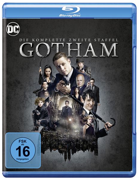 Gotham Staffel 2 (Blu-ray), 4 Blu-ray Discs