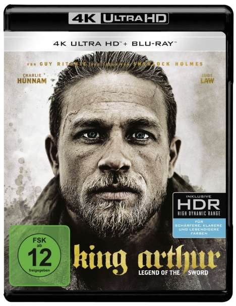 King Arthur: Legend of the Sword (Ultra HD Blu-ray &amp; Blu-ray), 1 Ultra HD Blu-ray und 1 Blu-ray Disc