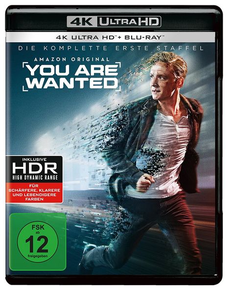 You are wanted Staffel 1 (Ultra HD Blu-ray &amp; Blu-ray), 2 Ultra HD Blu-rays and 2 Blu-ray Discs