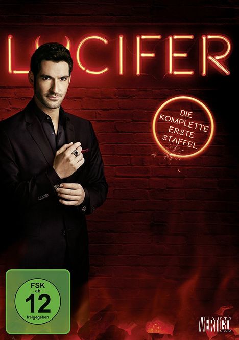 Lucifer Staffel 1, 3 DVDs