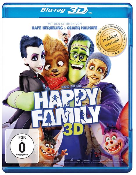 Happy Family (3D Blu-ray), Blu-ray Disc