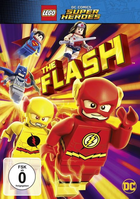 LEGO DC Super Heroes: The Flash, DVD