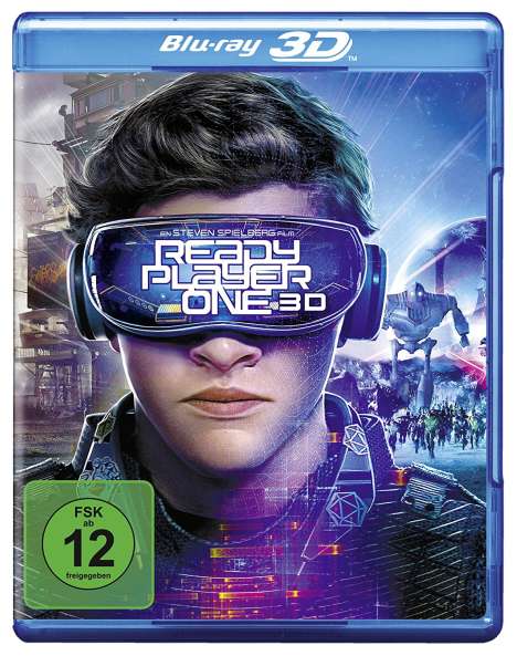 Ready Player One (3D Blu-ray), Blu-ray Disc