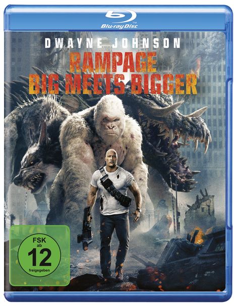 Rampage (2018) (Blu-ray), Blu-ray Disc