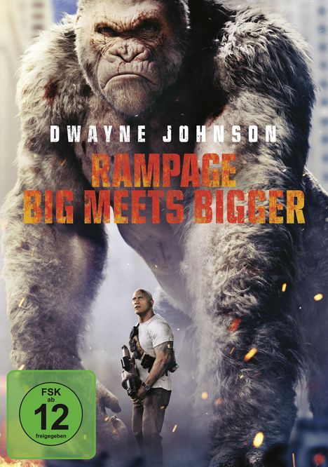 Rampage (2018), DVD