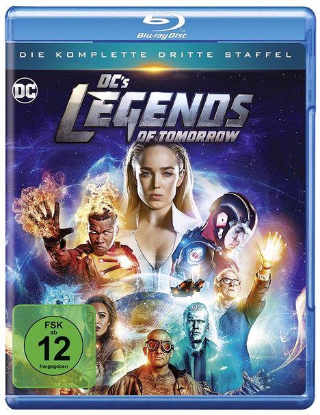 DC's Legends of Tomorrow Staffel 3 (Blu-ray), 3 Blu-ray Discs