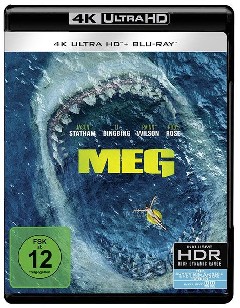 MEG (Ultra HD Blu-ray &amp; Blu-ray), 1 Ultra HD Blu-ray und 1 Blu-ray Disc