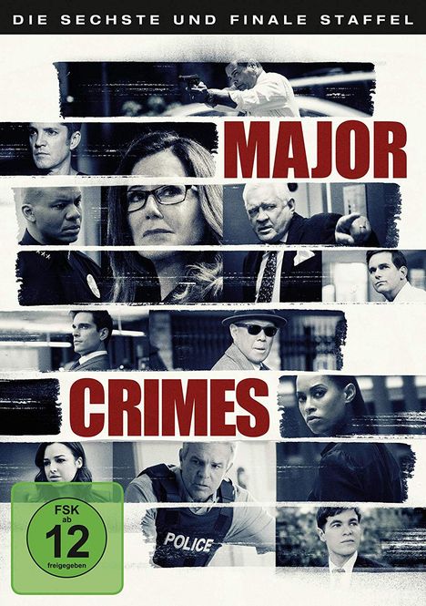 Major Crimes Season 6 (finale Staffel), 3 DVDs