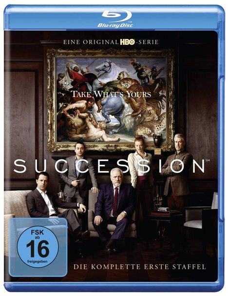 Succession Season 1 (Blu-ray), 3 Blu-ray Discs