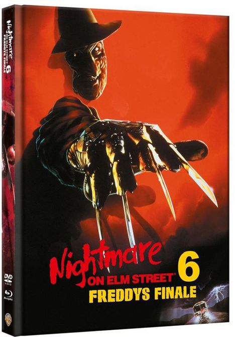 Nightmare on Elm Street 6: Freddys Finale (Blu-ray &amp; DVD im Mediabook), 1 Blu-ray Disc und 1 DVD