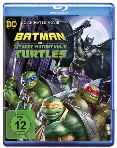 Batman vs. Teenage Mutant Ninja Turtles (Blu-ray), Blu-ray Disc