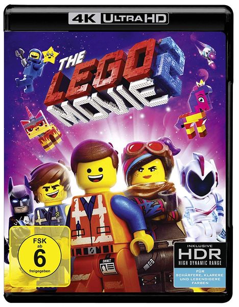 The Lego Movie 2 (Ultra HD Blu-ray &amp; Blu-ray), 1 Ultra HD Blu-ray und 1 Blu-ray Disc