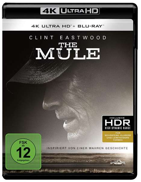 The Mule (2018) (Ultra HD Blu-ray &amp; Blu-ray), 1 Ultra HD Blu-ray und 1 Blu-ray Disc