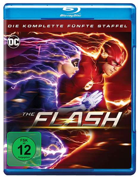 The Flash Staffel 5 (Blu-ray), 4 Blu-ray Discs