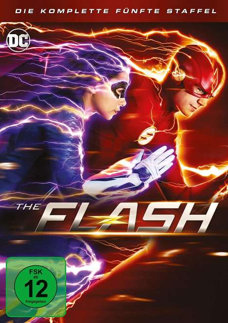 The Flash Staffel 5, 5 DVDs