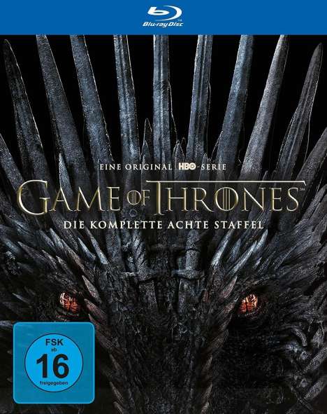 Game of Thrones Season 8 (finale Staffel) (Blu-ray), 3 Blu-ray Discs