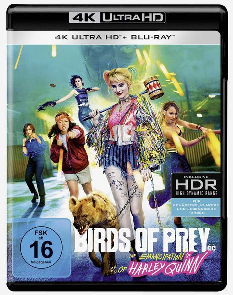 Birds of Prey - The Emancipation of Harley Quinn (Ultra HD Blu-ray &amp; Blu-ray), 1 Ultra HD Blu-ray und 1 Blu-ray Disc