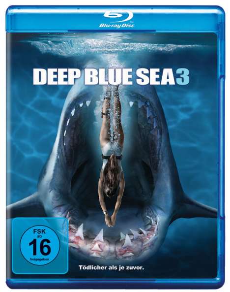 Deep Blue Sea 3 (Blu-ray), Blu-ray Disc