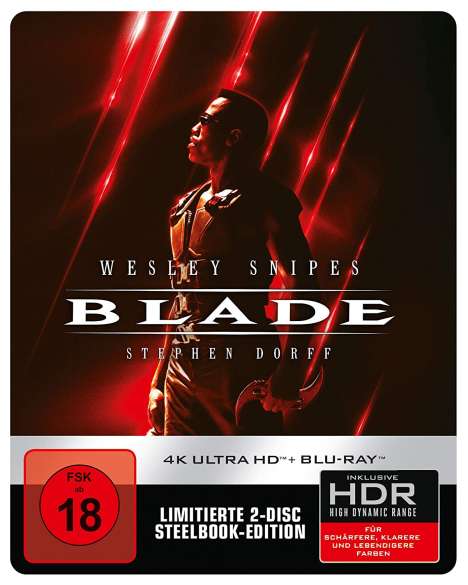 Blade (Ultra HD Blu-ray &amp; Blu-ray im Steelbook), 1 Ultra HD Blu-ray und 1 Blu-ray Disc